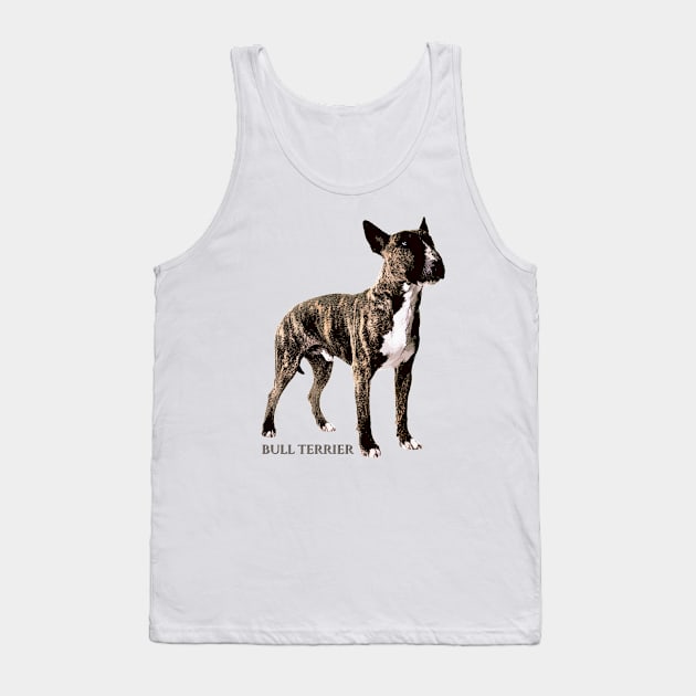 Bull Terrier  - Bully Tank Top by Nartissima